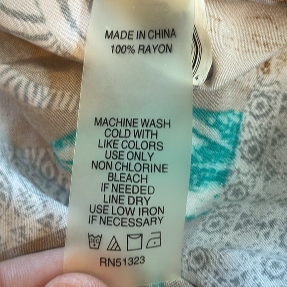 Two by Vince Camuto Tribal Beat Safari Zebra High Low Faux Wrap Midi Dress - Picture 13 of 13